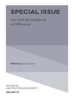cover image of Studies in Law, Politics, and Society, Volume 75